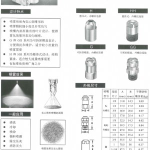 实心锥喷嘴